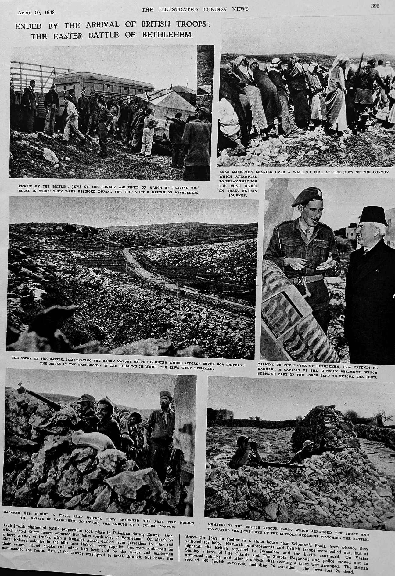 April 10 Bethlehem easter battle